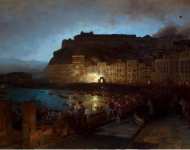 Achenbach Oswald Fireworks in Naples  - Hermitage